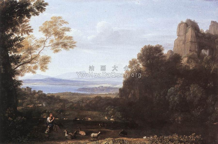 Landscape with Apollo and Mercury - 克劳德·洛朗